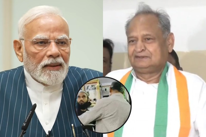Ashok Gehlot and PM Modi