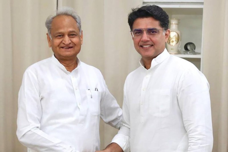 Ashok Gehlot and Sachin Pilot