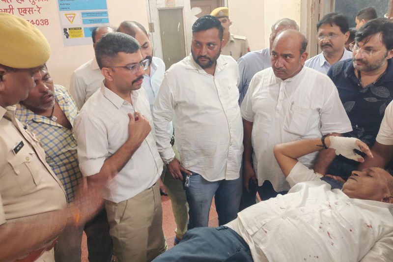 Attack on BJP leader