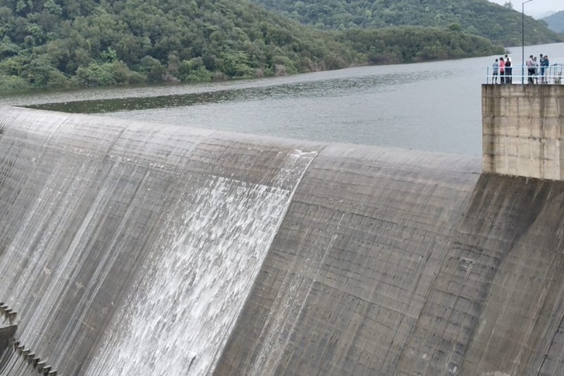 Batisa Nala Dam Overflow