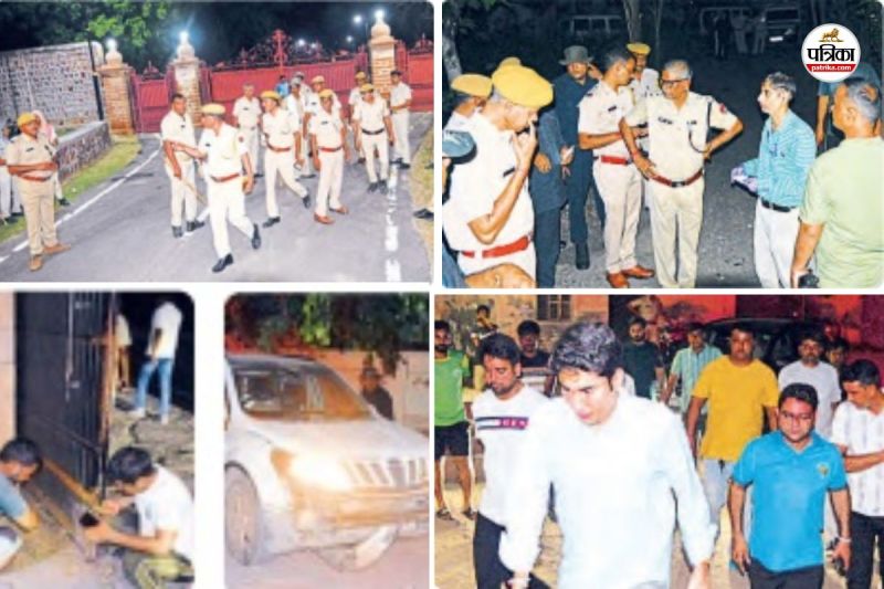 Bharatpur Moti Mahal Flag Dispute New Twist Sadar Gate was demolished causing Police and Administration Panic