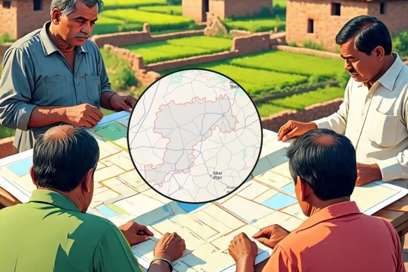 Churu Municipal Council demarcation