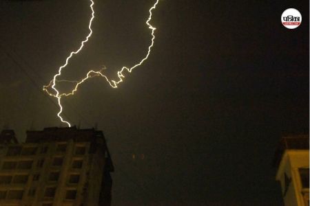 24 घंटे में बारिश का पूर्वानुमान।