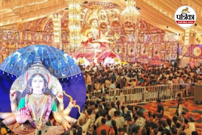 नैला दुर्गोत्सव (Photo source- Patrika)
