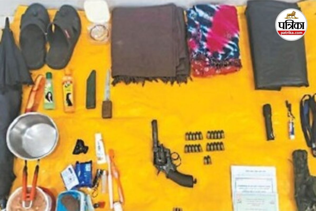 पुलिस और नक्सलियों के बीच मुठभेड़ (Photo source- Patrika)