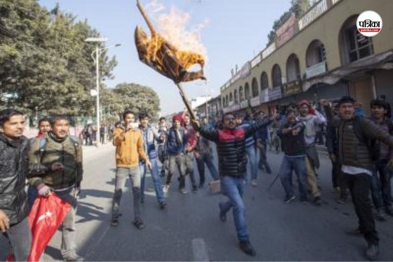 Demonstration in Nepal