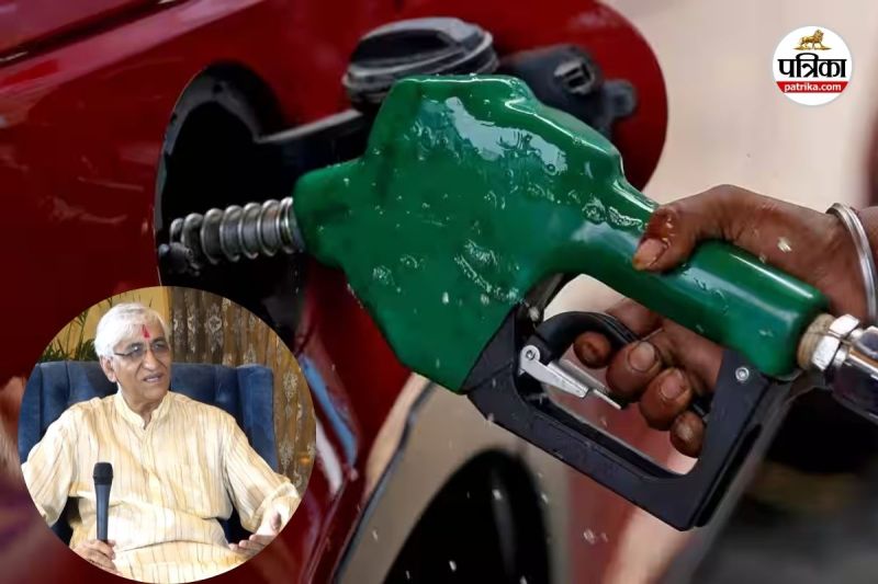 पेट्रोल 5 रुपए तक हो सकता है सस्ता (Photo source- Patrika)