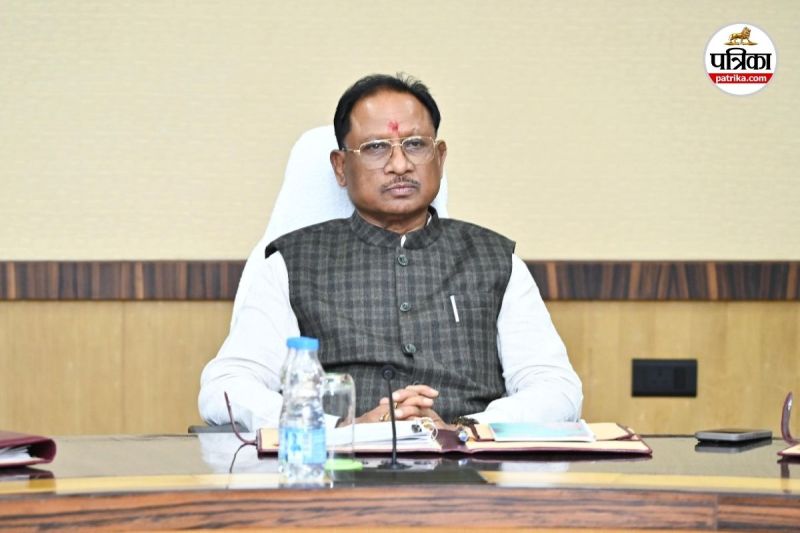 CM साय का तीखा बयान (Photo source- Patrika)