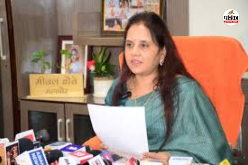 CG News: महापौर का अफसरों से दो टूक सवाल- किस नियम से खुलवाते हैं गार्डन में दुकानें?(photo-patrika)