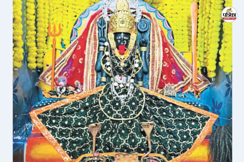 धर्मनगरी का मां राजराजेश्वरी महाकाली मंदिर (फोटो सोर्स- Patrika)