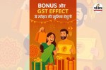 Bonus और GST इफेक्ट (Photo source- Patrika)