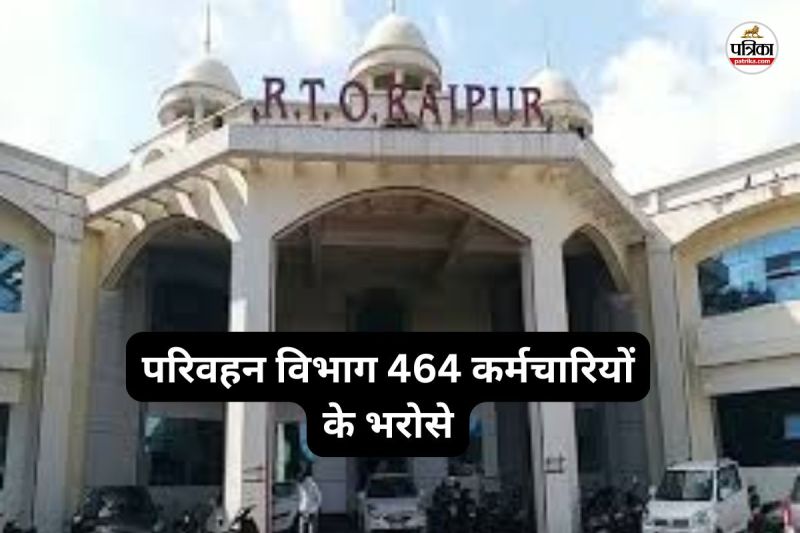 CG News: 350 करोड़ के राजस्व वाले विभाग में सिर्फ 464 कर्मचारी, जिम्मेदारियों का बोझ बढ़ा...(photo-patrika)