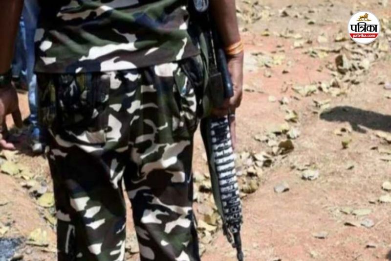 सीआरपीएफ जवान ने सर्विस राइफल से की आत्महत्या (Photo source- Patrika)