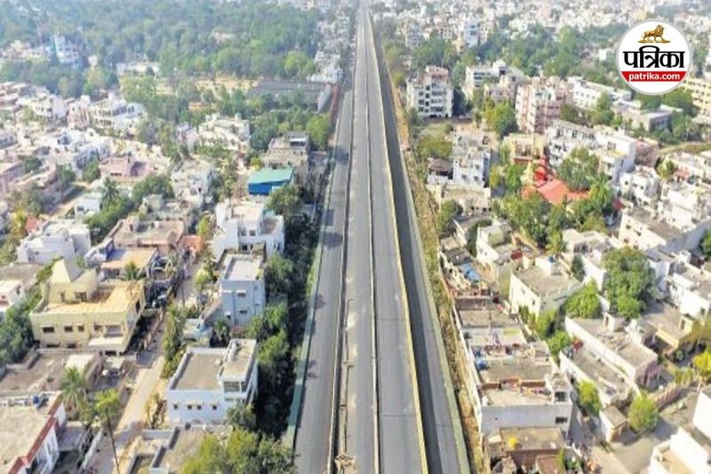 वीआईपी रोड पर बनेगा वन-वे (Photo source- Patrika)