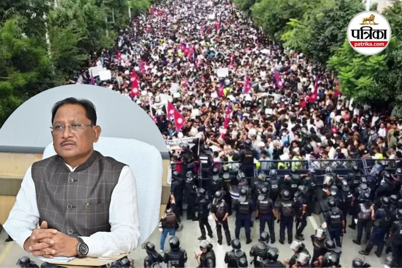 नेपाल में फंसे छत्तीसगढ़ के पर्यटकों से जल्द होगा संपर्क (Photo source- Patrika)