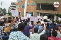 NHM कर्मचारियों की बर्खास्तगी पर सियासत गरमाई, कांग्रेस बोली- भाजपा कर रही धोखा...(photo-patrika)