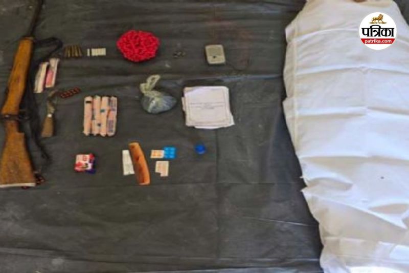 5 लाख की इनामी महिला नक्सली मुठभेड़ में ढेर (Photo source- Patrika)