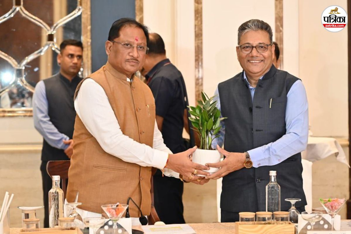 2027 तक 5 लाख लोगों को मिलेगा PM सूर्यघर योजना का लाभ, ग्रीन एनर्जी पर जोर: CM साय(photo-patrika)