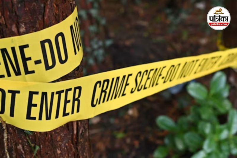बेटे ने पत्थर से कूचकर पिता की हत्या की (Photo source- Patrika)