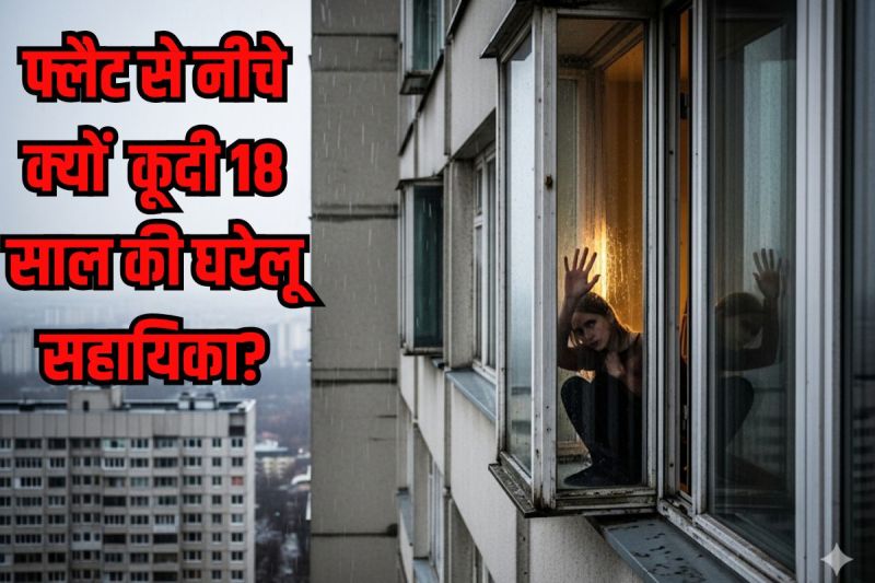 18-year-old Girl domestic helper jumps from third floor Vardhan Apartment flat in Delhi Crime