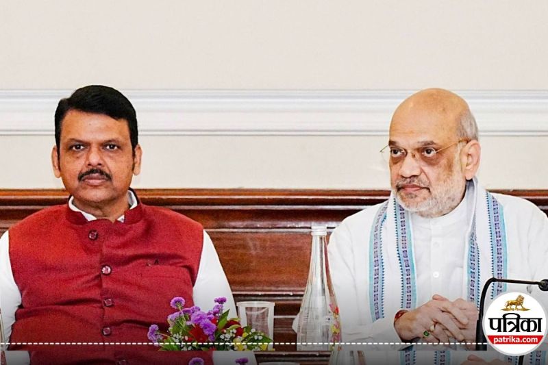 Devendra Fadnavis Amit Shah BJP