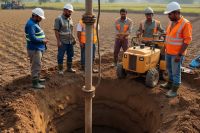 Digging-a-borewell-or-tubewell
