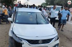 Bikaner: टोल बैरियर तोड़ते निकली बेकाबू कार… 8 किमी आगे परिवार पर चढ़ी, मासूम की
मौके पर मौत, 4 गंभीर घायल - image