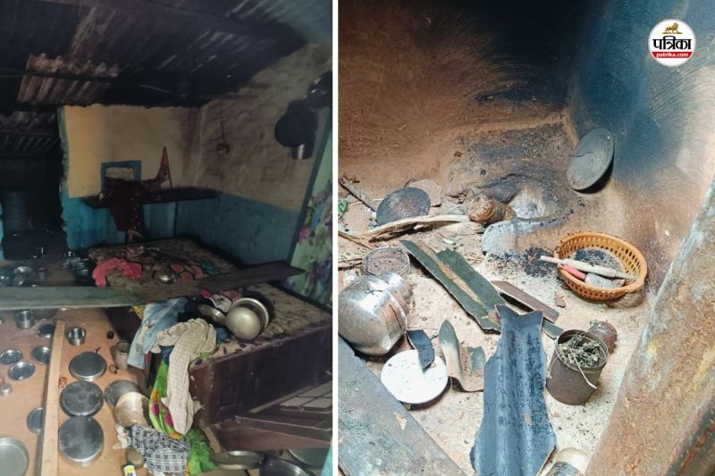 Rajasthan Dungarpur Crime Minor love affair causes uproar angry girl family members attack vandalize house and set it on fire