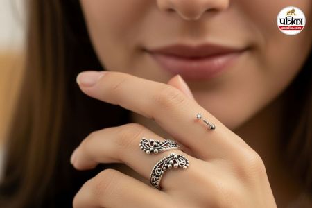 finger hole piercing trend, dangerous fashion trends 2025, viral finger piercing India, North West youth trends,