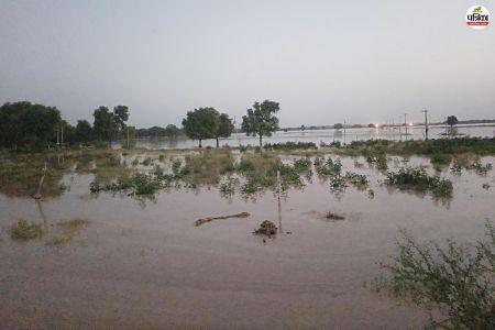 Ghaggar River dam broken