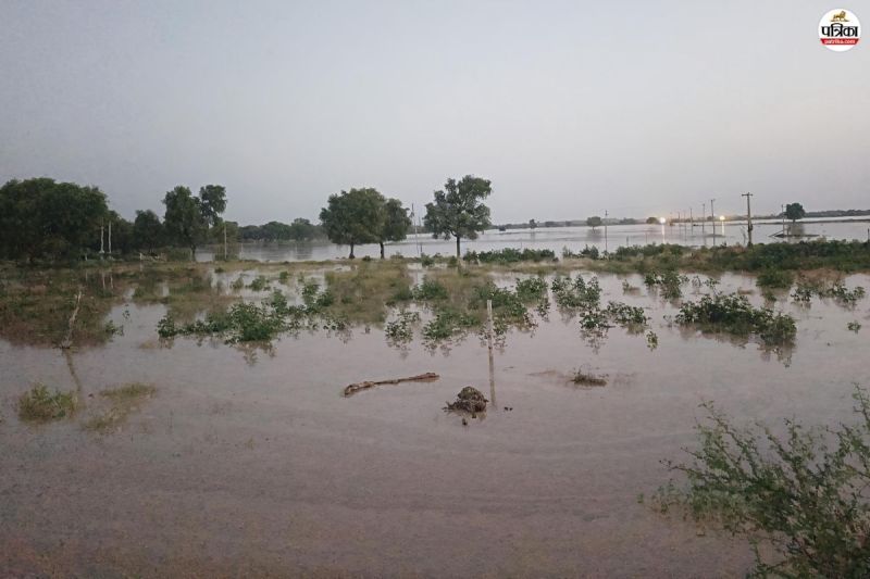 Ghaggar River dam broken