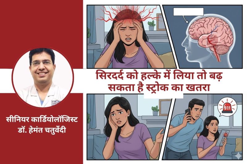 Headache Warning Stroke Heart Attack