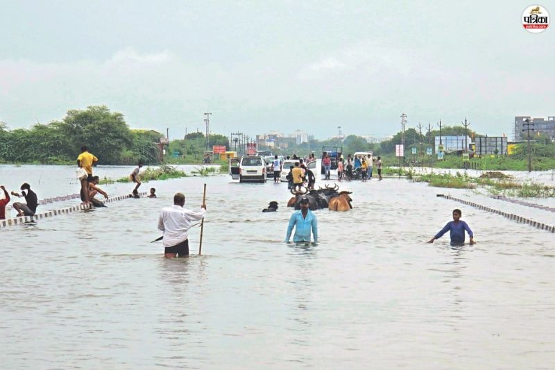 Heavy Rain in Rajasthan