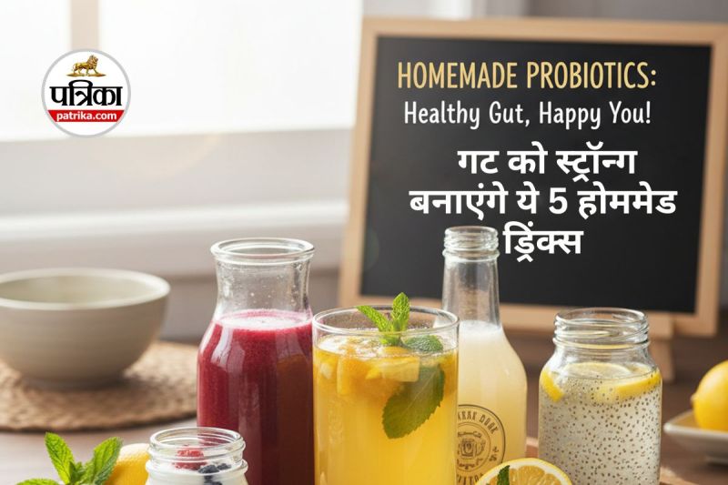 Homemade Probiotic Drinks Improve Digestion