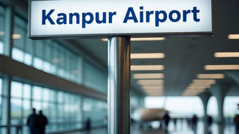 कानपुर एयरपोर्ट से मिलने जा रही नई सुविधा (फोटो सोर्स- मेटा एआई)