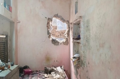 Illegal blasting in Bassi