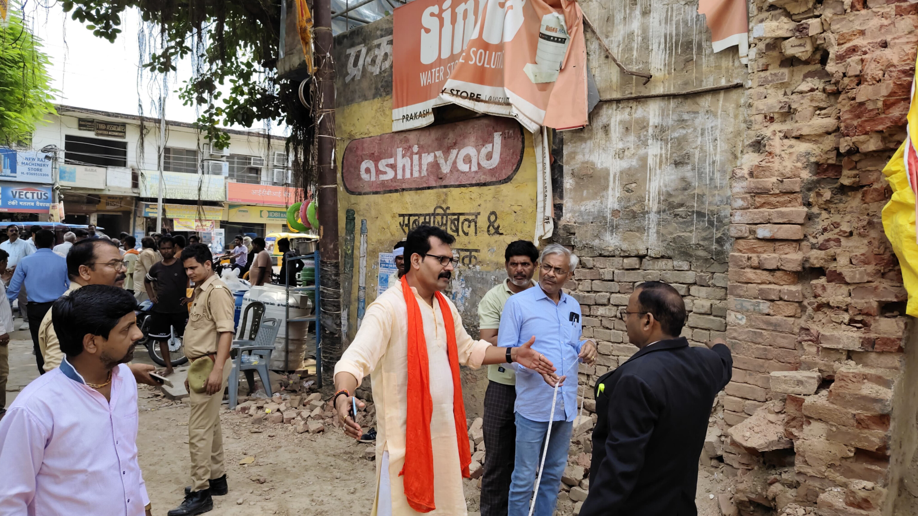 प्राचीन बड़े हनुमान मंदिर का बनेगा भव्य मुख्य द्वार (फोटो सोर्स- आयोजक)