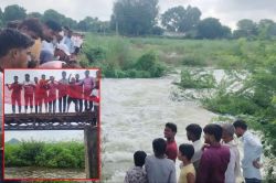 राजस्थान: 28 साल बाद छलका जगर बांध, ग्रामीणों ने नदी को ओढ़ाई चुनरी, 26 गांवों
को मिलेगा लाभ - image