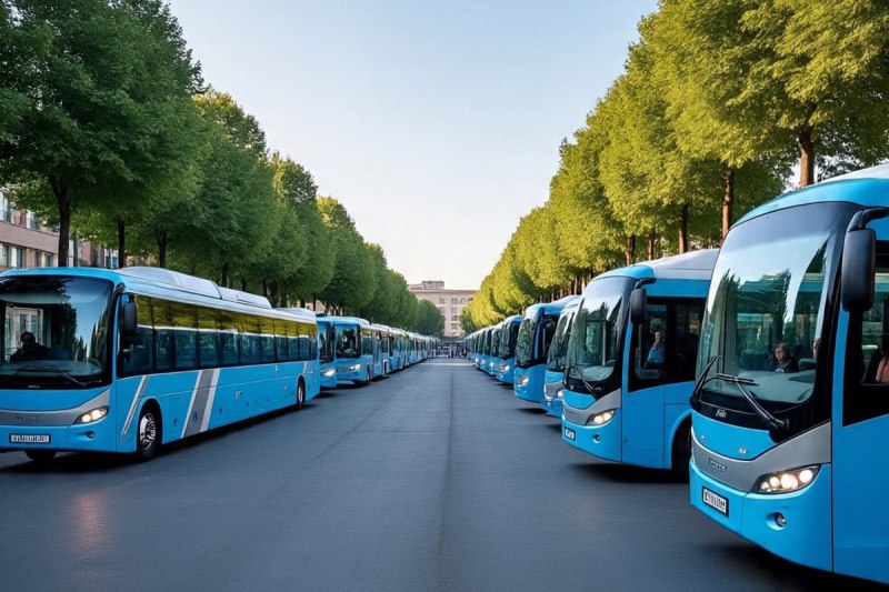 Negligence in starting electric bus