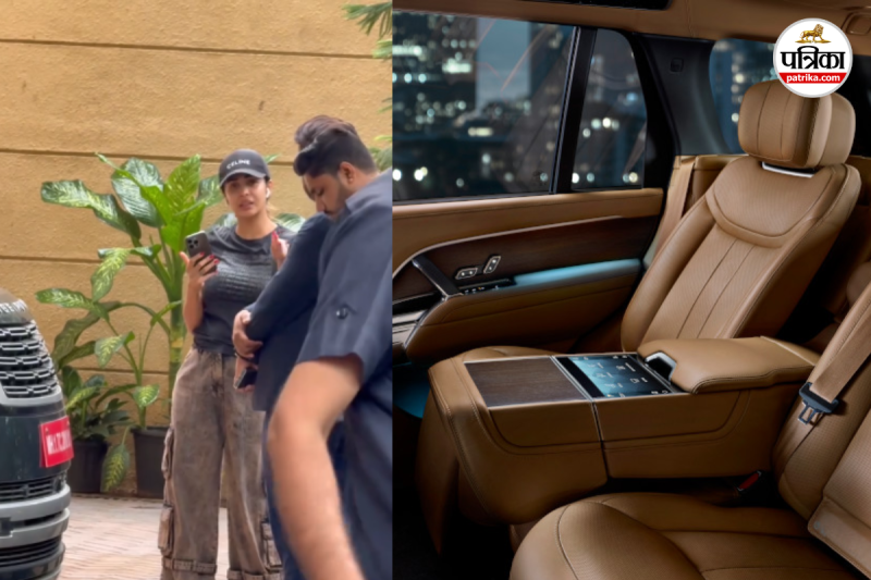 Malaika Arora Range Rover