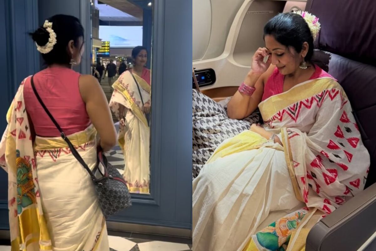 Malayalam Actress Navya Nair Fine 1.25 For jasmine gajra