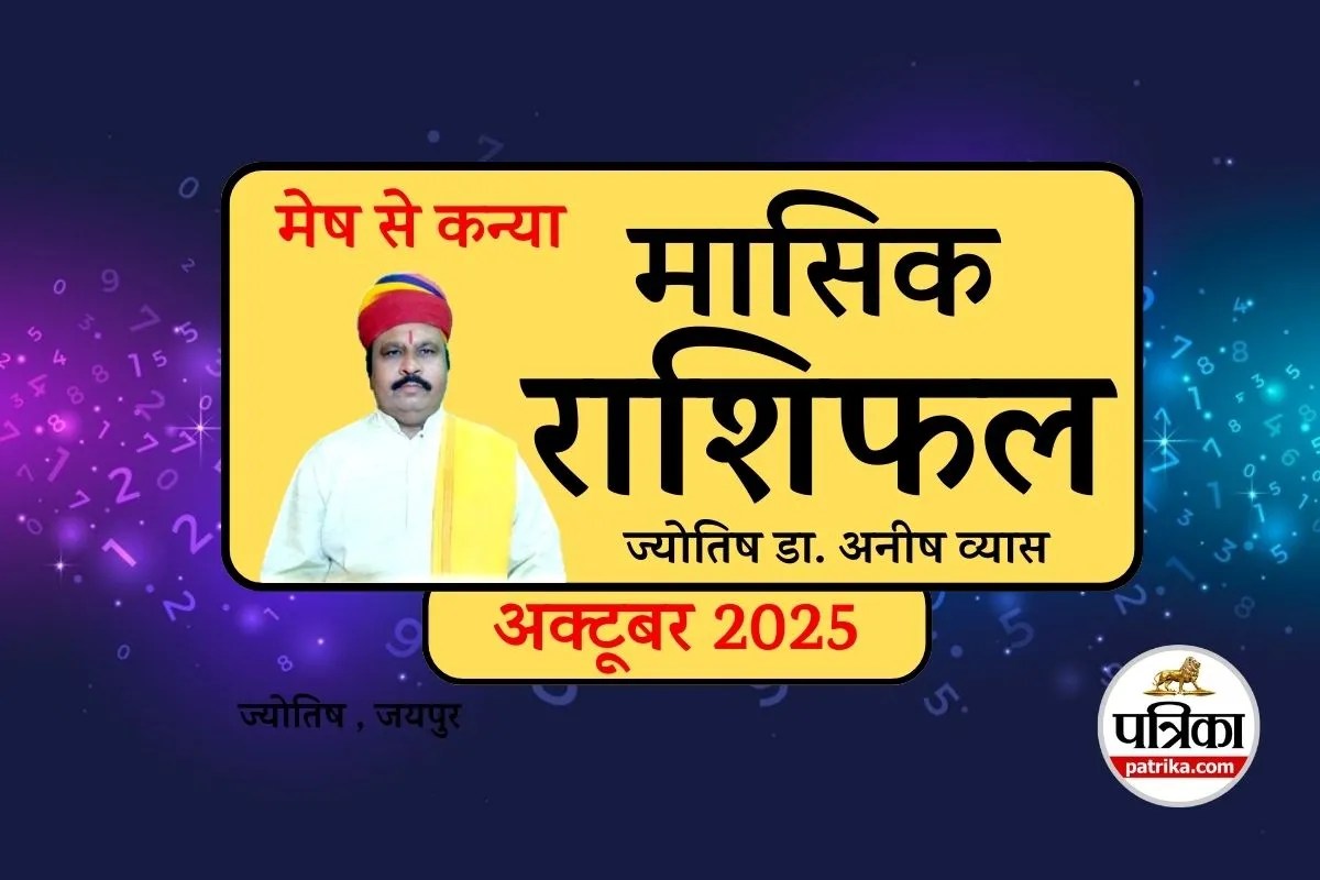 Monthly Rashifal October 2025