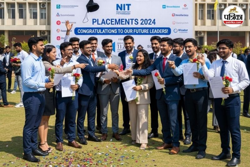 top NITs placement 2025, NIT vs IIT placement comparison, highest placement in NITs, best NITs for placement,