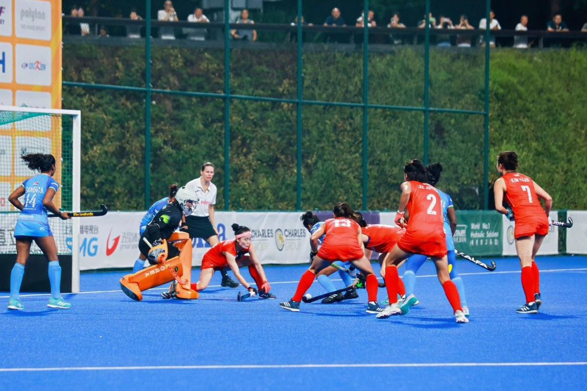 Womens Hockey team India vs South Korea