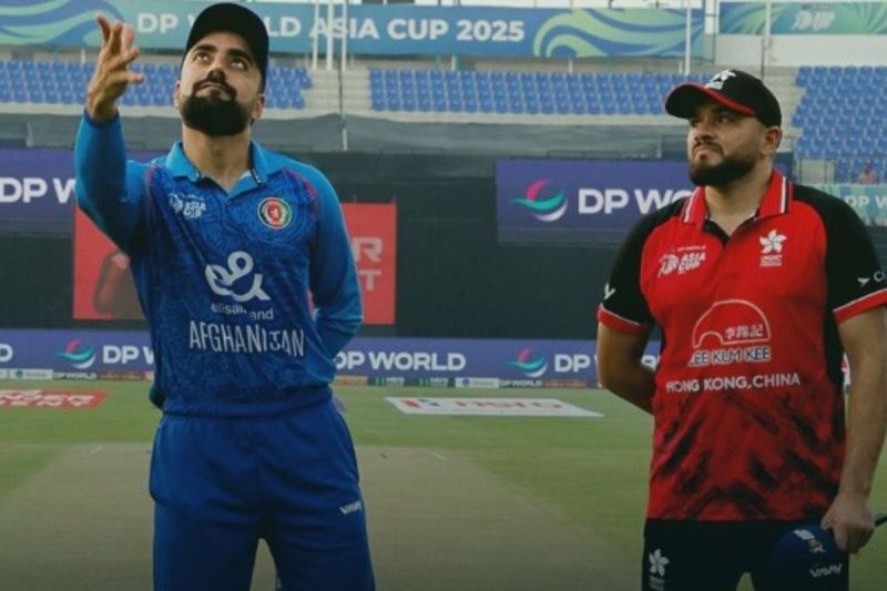 Asia Cup 2025 AFG vs HK