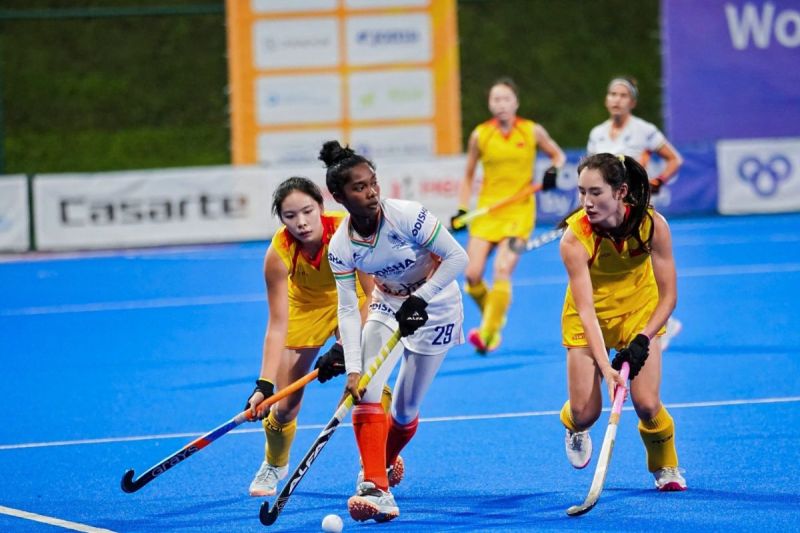 IND vs CHN Womens Hockey Match