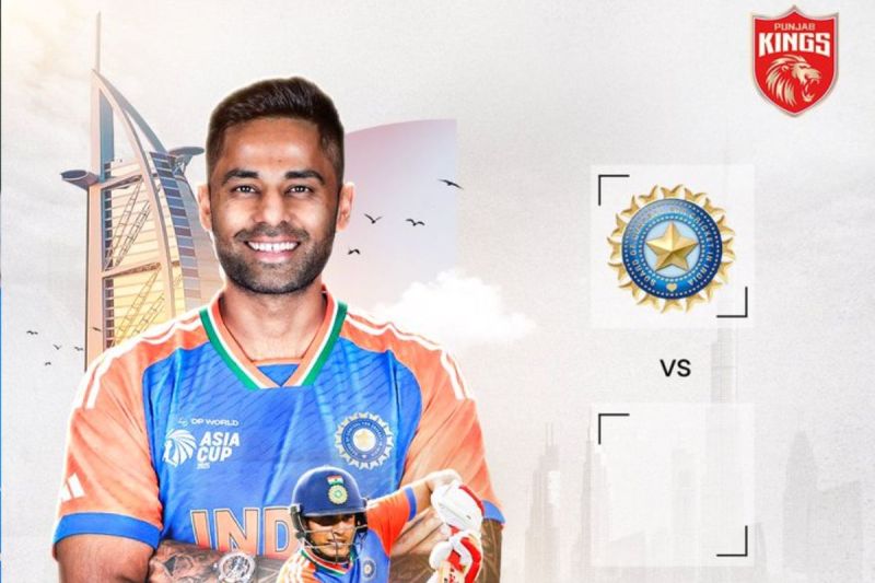 पंजाब किंग्स का पोस्टर वायरल