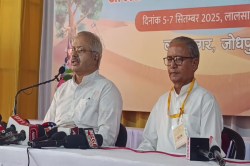 Jodhpur: RSS प्रचार प्रमुख बोले- जबरदस्ती, प्रलोभन या धोखे से किया गया धर्मांतरण
अनुचित - image