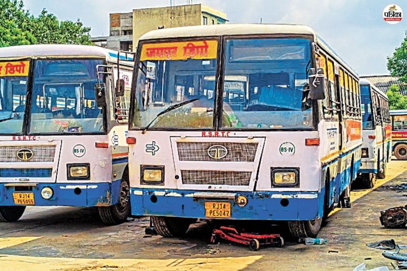 Rajasthan Roadways bus