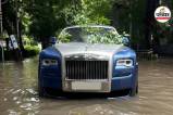 Rolls Royce stuck in Kolkata flood